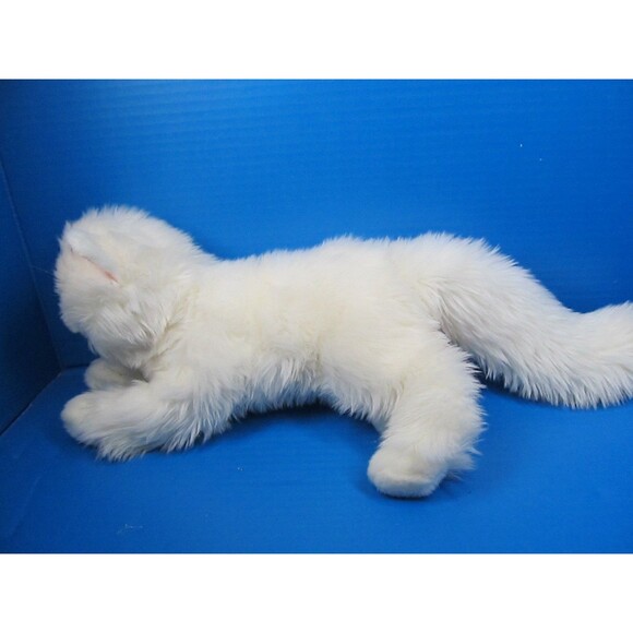 Douglas Cuddle Toys Amir the persian White Cat Plush #293 Retired Realistic - Picture 2 of 8